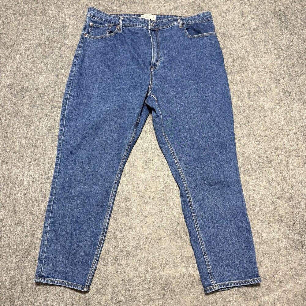 Abercrombie Fitch Womens Jeans Size 34/18R The Skinny High-Rise Curve Love